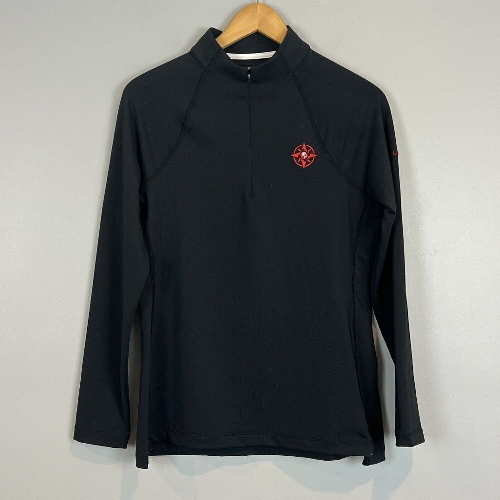 Peter Millar Argus Logistics Mock Neck Quarter Zip‎ Pullover Womens Medium
